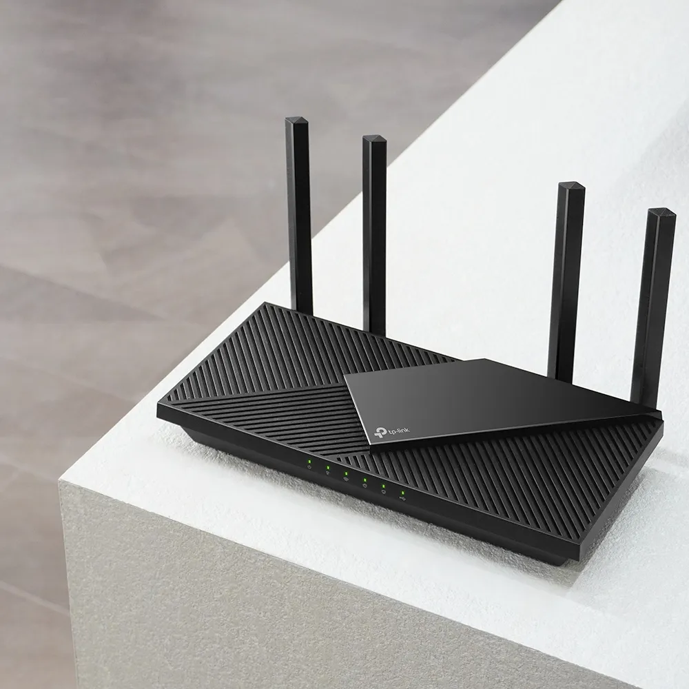 TP-Link Archer AX55 Pro router, Wi-Fi 6, AX3000, Dual-band, svart