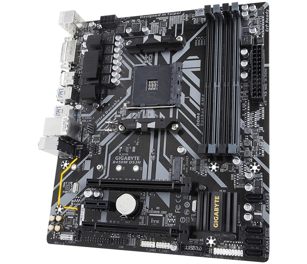 Gigabyte B450M DS3H mATX - motherboard