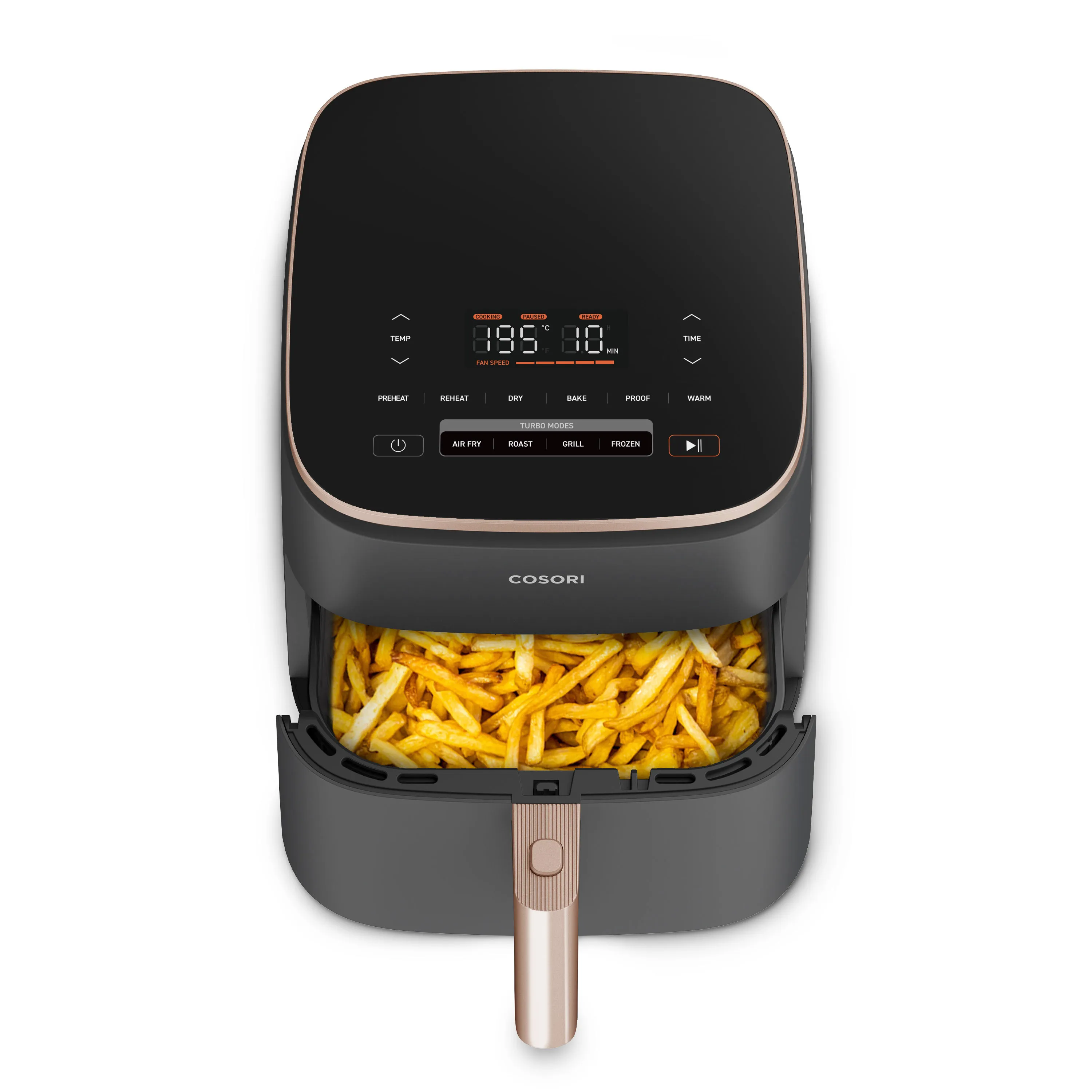 Cosori Turbo Blaze - airfryer, Black, 6l