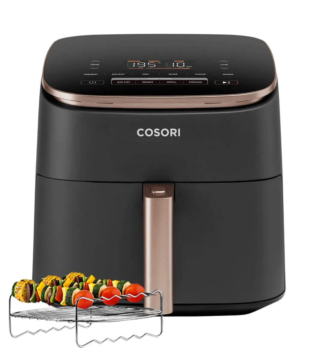 Cosori Turbo Blaze - airfryer, Black, 6l