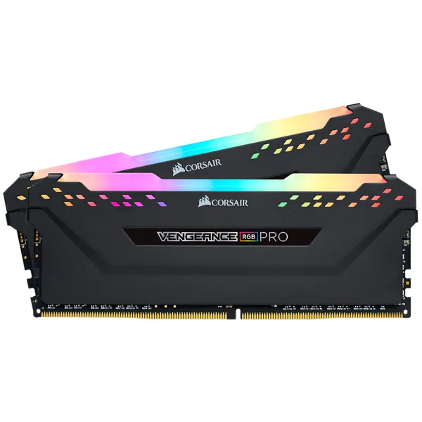 Corsair Vengeance RGB Pro 16 GB (2 x 8 GB) DDR4 3600MHz, CL18 - minne, Svart