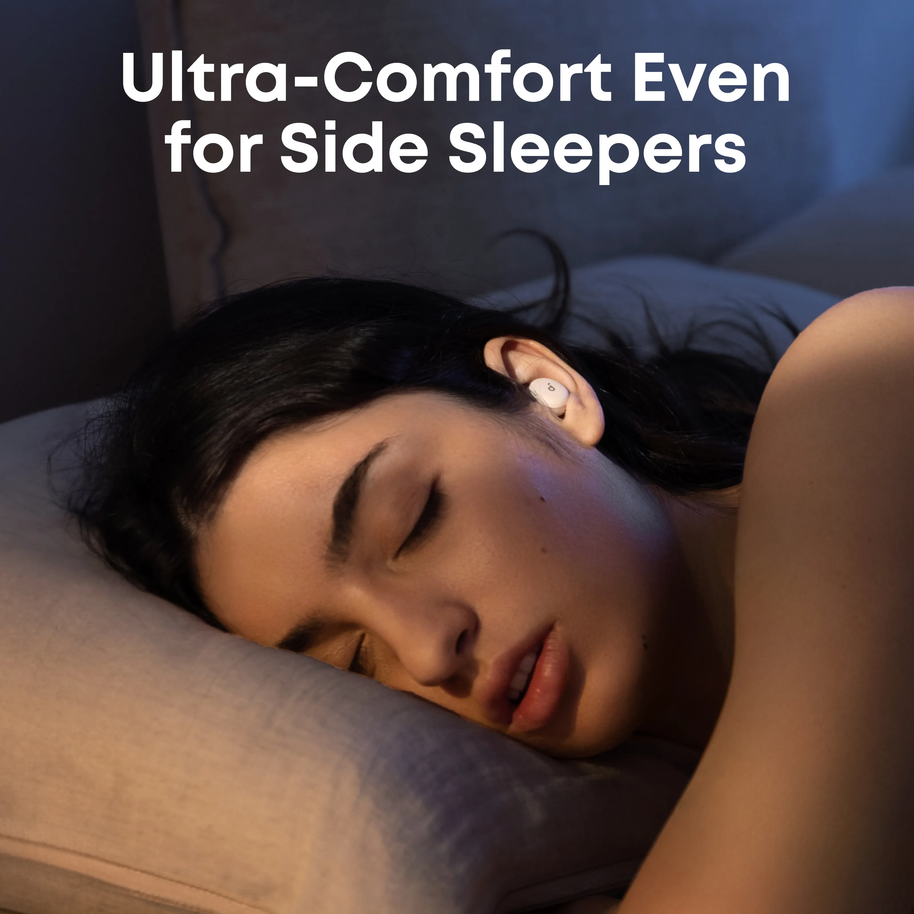 Anker Soundcore Sleep A30 tr&aring;dl&ouml;sa in-ear h&ouml;rlurar, vit