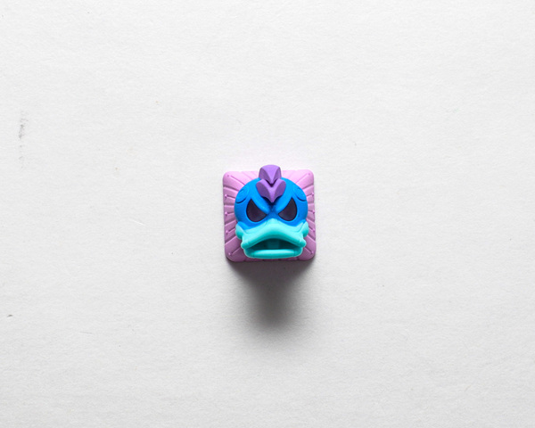 Ducky x Hotkeys League Aqua Duck Designer Keycap - Aqua - 1 piece