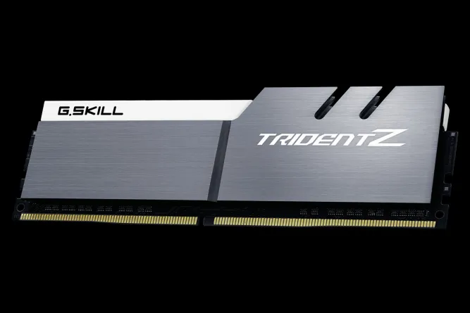 G.Skill Trident Z 32 GB (2 x 16 GB) DDR4 3200 MHz, CL16 - minne, Silver/Vit