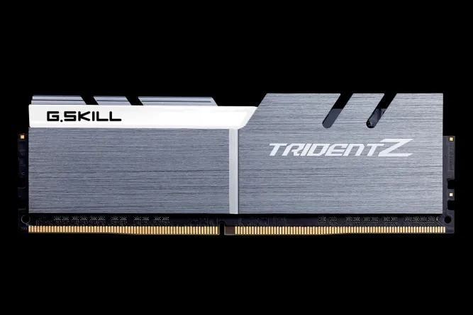 G.Skill Trident Z 32 GB (2 x 16 GB) DDR4 3200 MHz, CL16 - minne, Silver/Vit
