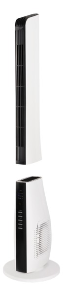 Nordic Home FT-550 2-in-1 - tower fan, white