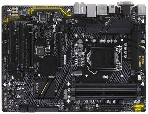 Gigabyte Z270-HD3P, ATX motherboard