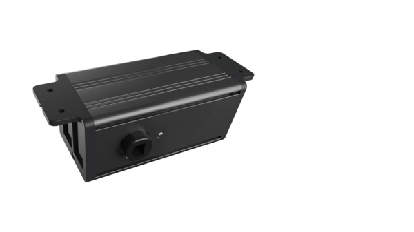 Deltaco Power Strip for Under Desk Mounting, Schuko + USB A/C, with GST18 connection, black