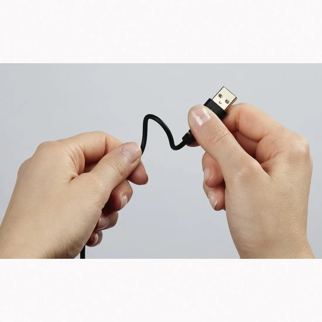 Hama  USB-A - Micro-USB B - cable, 0.75 m, Black