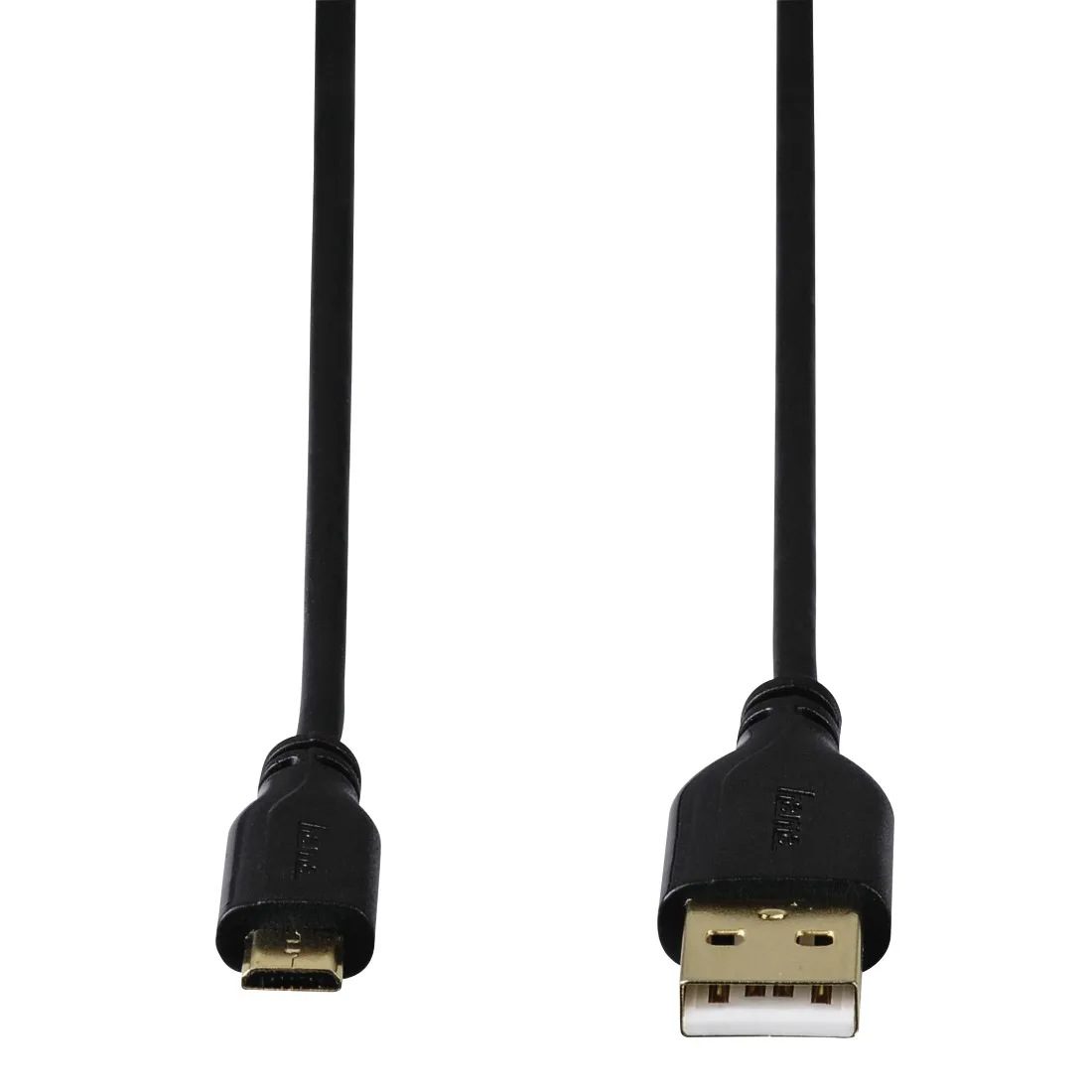 Hama  USB-A - Micro-USB B - cable, 0.75 m, Black