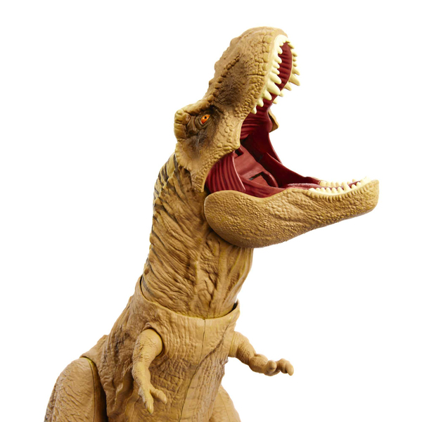 Mattel Jurassic World NEW Feature T-Rex mini-doll figure