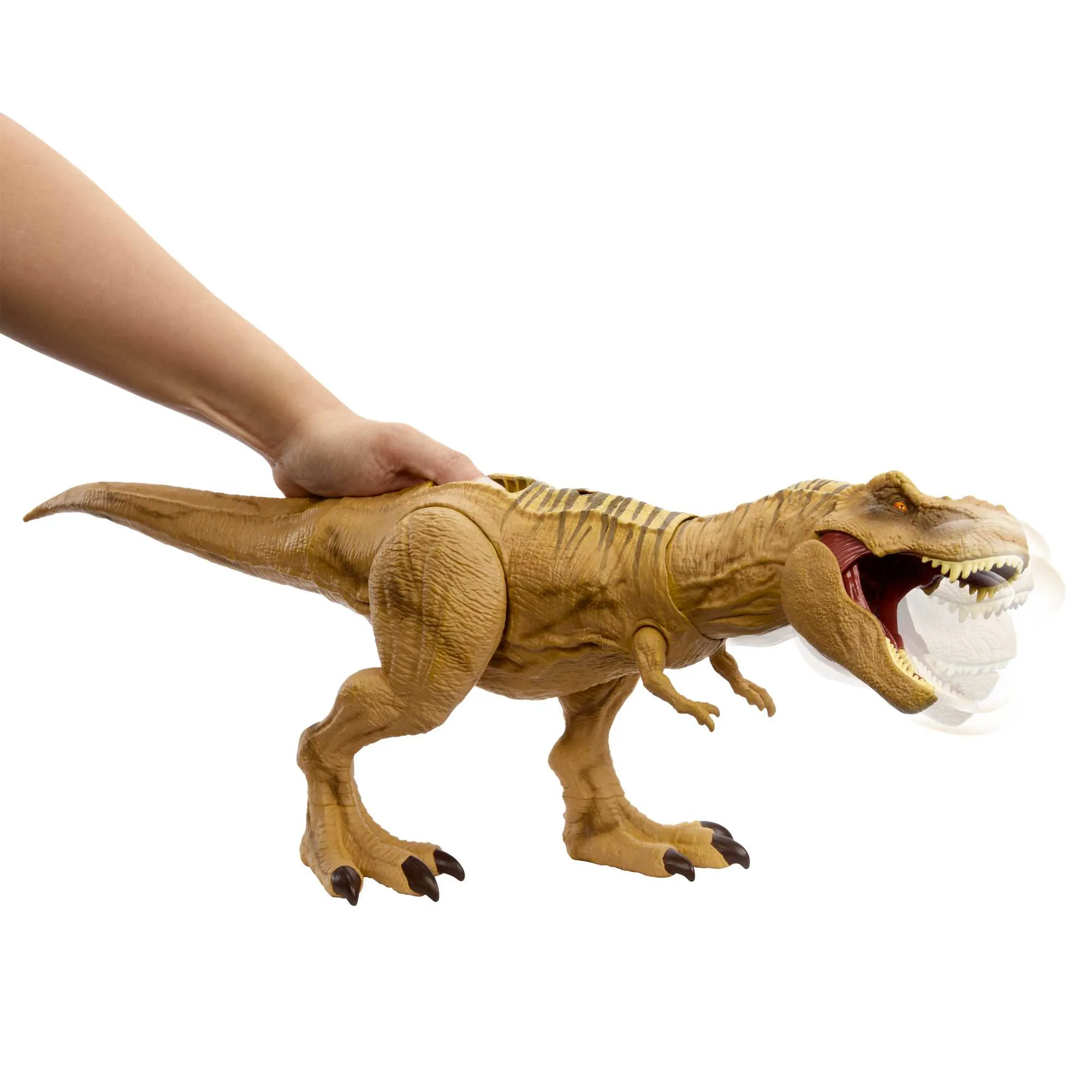 Mattel Jurassic World NEW Feature T-Rex mini-doll figure