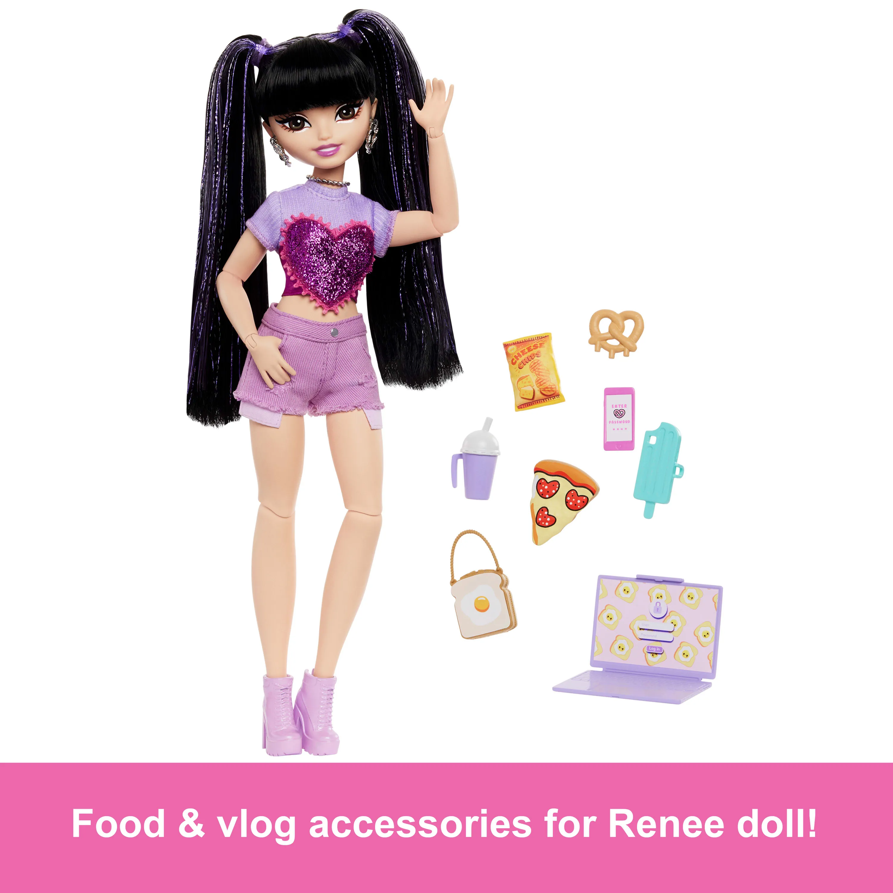 Mattel Barbie Dream Besties Renee and Accessories, Doll
