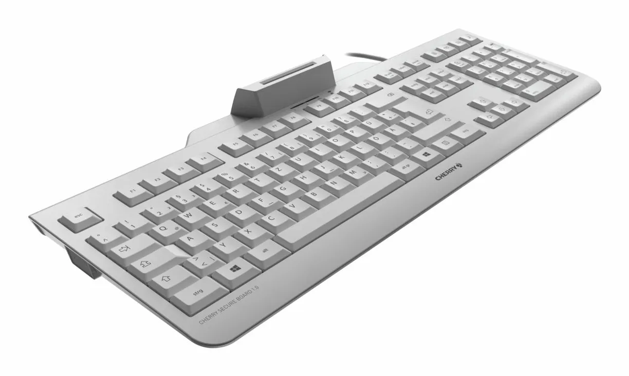 Cherry Secure Board 1.0 - keyboard, White