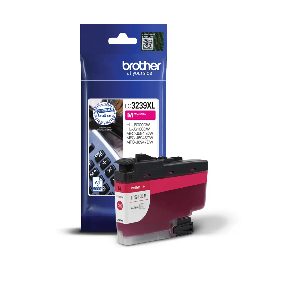 Brother LC3239XLM ink cartridge, Magenta