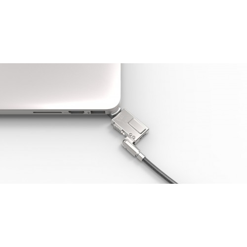 Compulocks MacBook Security Bracket With Wedge Security Cable Lock . - Turvakaapelilukko malleihin Apple MacBook Air (13.3 tuuma)