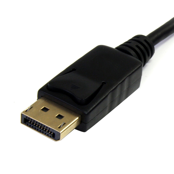 Startech mini DisplayPort &ndash; DisplayPort 1.2 -kaapeli, 1 m, Musta