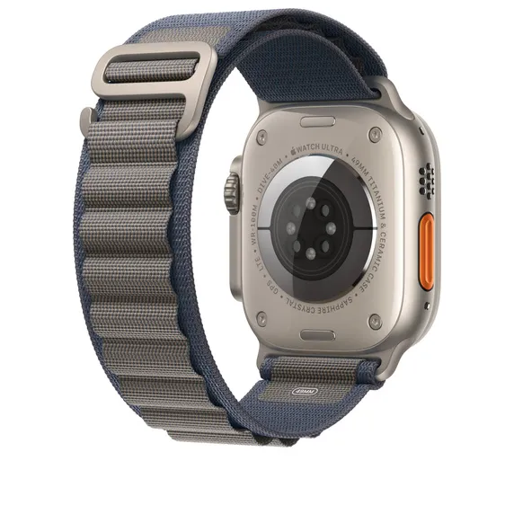 Apple Watch 49 mm Alpine-ranneke, Sininen (Pieni)