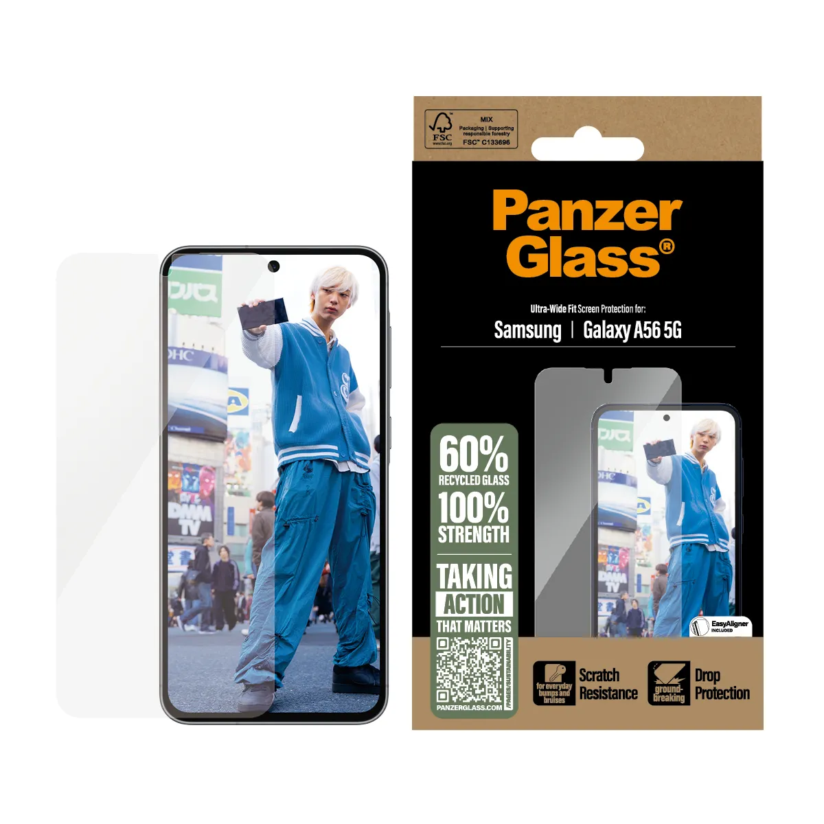 PanzerGlass Ultra-Wide Fit Galaxy A56 5G - Screen Protector