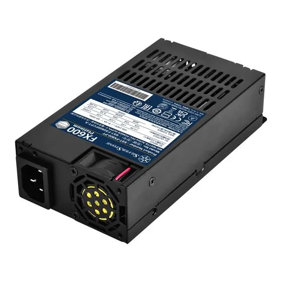 SilverStone SST-FX600-PT 600W -virtal&auml;hde, 80 Plus Platinum
