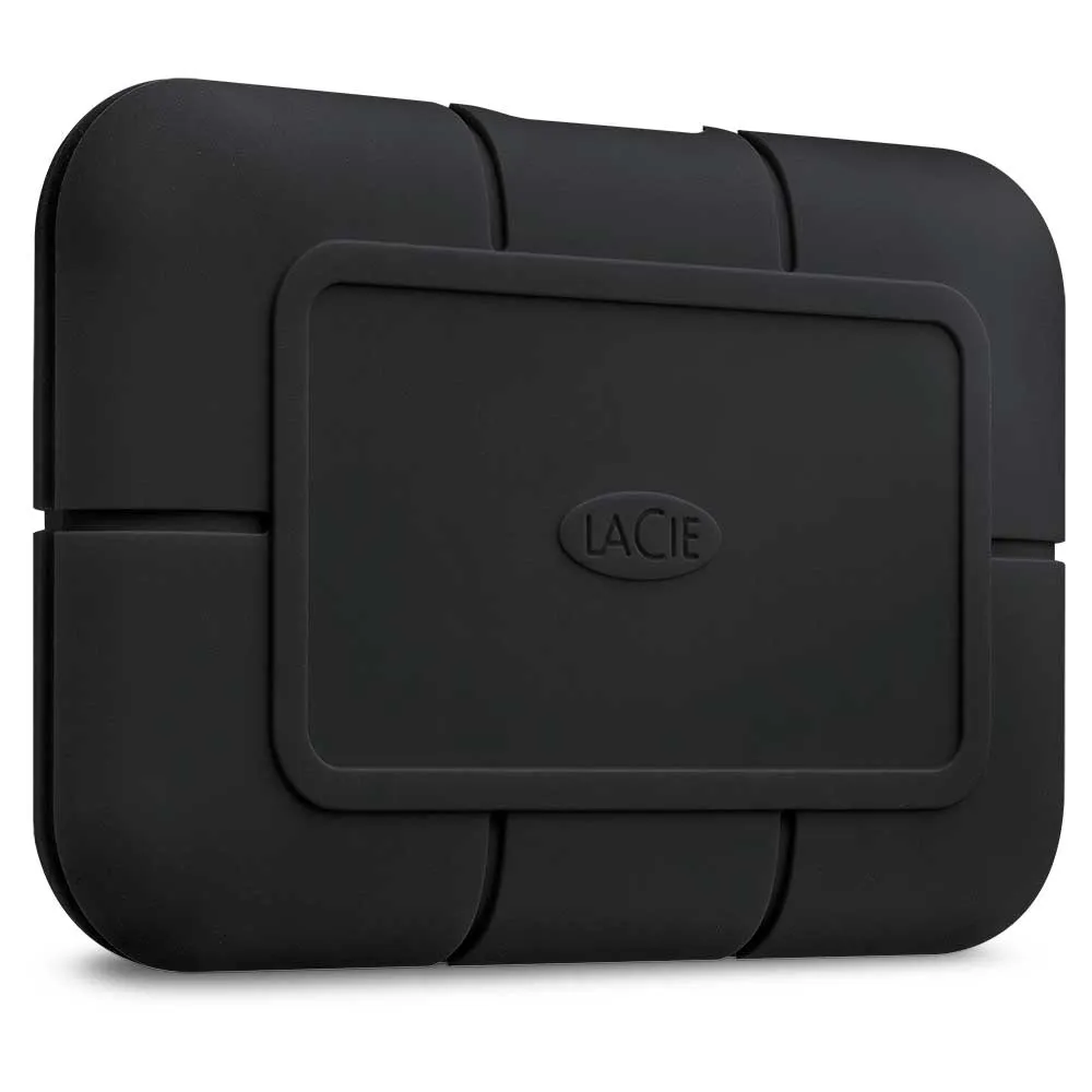 Lacie Rugged Pro 4 Tt USB-C -ulkoinen SSD, Musta