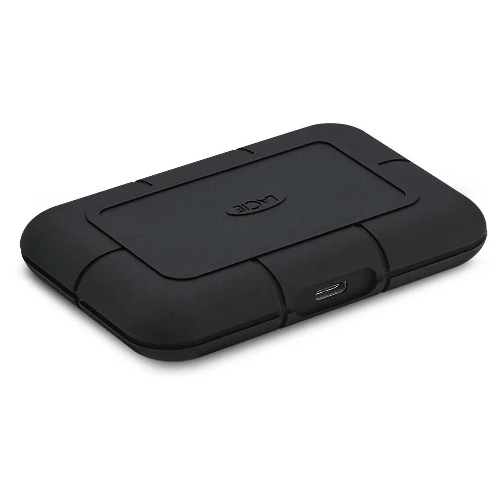 Lacie Rugged Pro 4 Tt USB-C -ulkoinen SSD, Musta