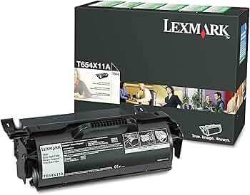 Lexmark T654X11E XXL toner cartridge, Black
