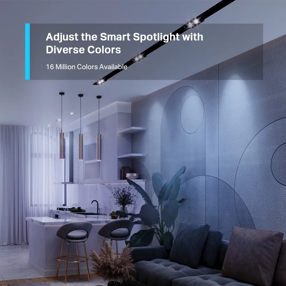 TP-Link Tapo Smart Wi-Fi Spotlight, Multicolor (4-pack) /Tapo L630