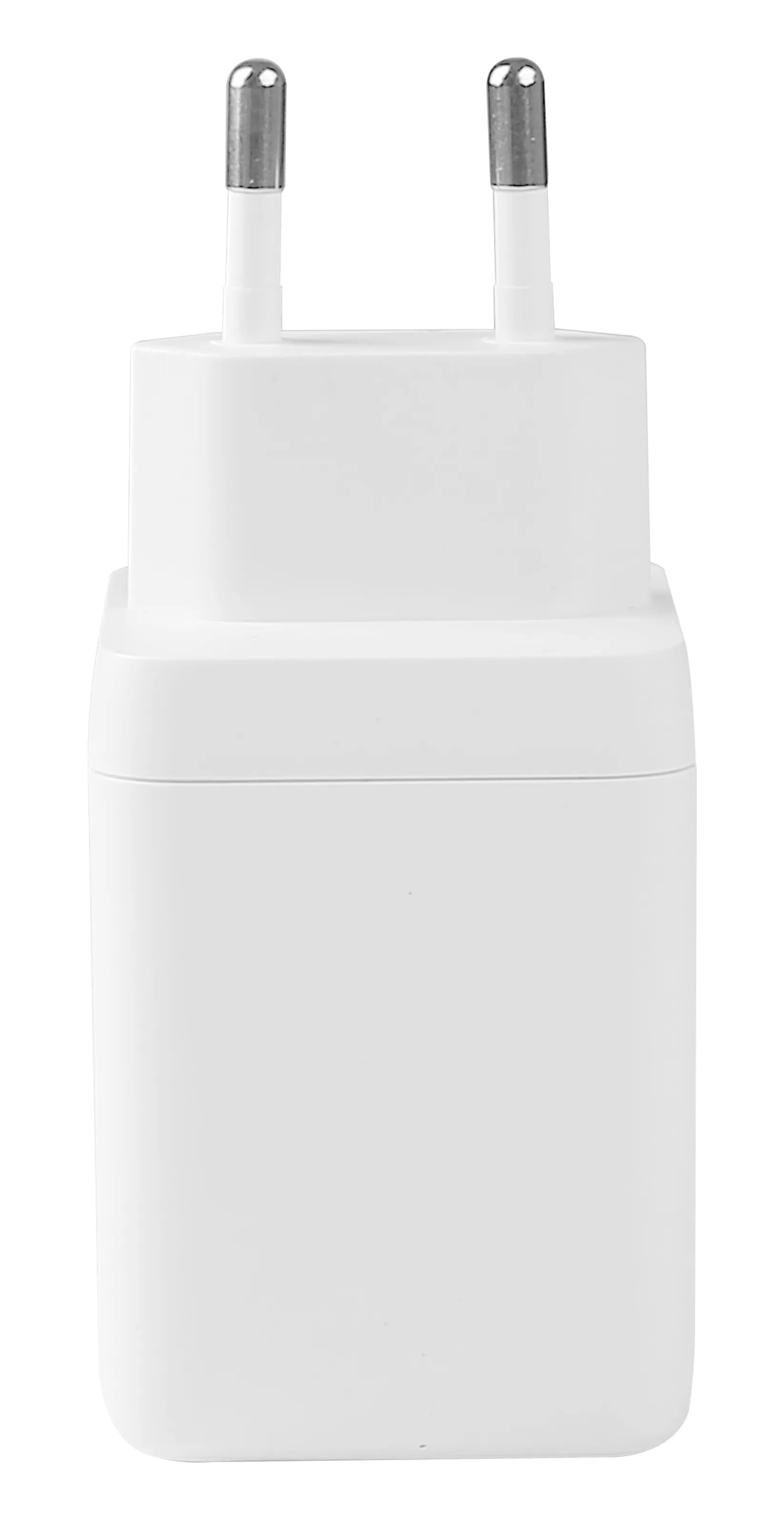 Deltaco GaN 100 W, 1x USB-A, 2x USB-C, PPS - USB-laturi, Valkoinen