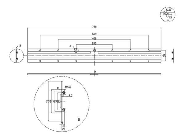 Multibrackets Wallmount Si Super Slim Medium Universal