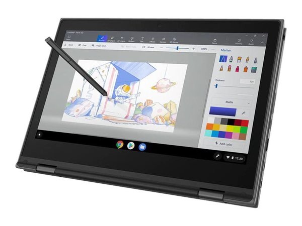 LENOVO 500E N4120/11.6HDT/8GB/64GB/WFC/CHROME