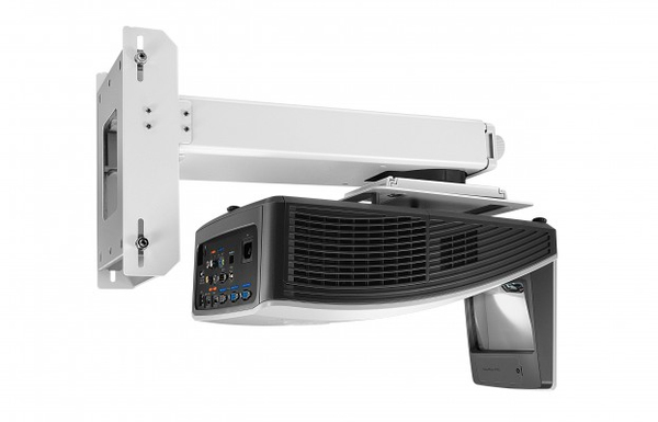 BENQ MW855UST DLP Ultra Short Thro projector 3500 ANSILumens WXGA 1280x800 10.000:1 3D HDMI RJ45 LAN 2xHDMI 2xanalog