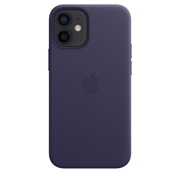 Apple iPhone 12 mini, MagSafe - leather case, Deep Violet