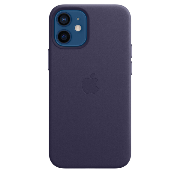 Apple iPhone 12 mini, MagSafe - leather case, Deep Violet