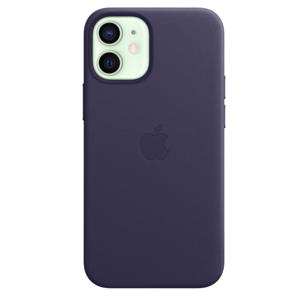 Apple iPhone 12 mini, MagSafe - leather case, Deep Violet