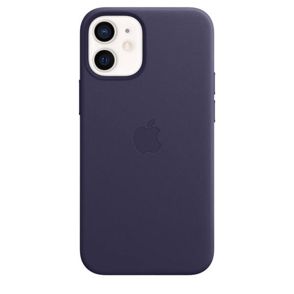 Apple iPhone 12 mini, MagSafe - leather case, Deep Violet