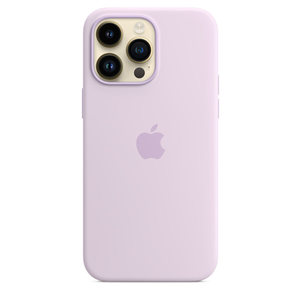 Apple iPhone 14 Pro Max, MagSafe - silicone case, Lilac