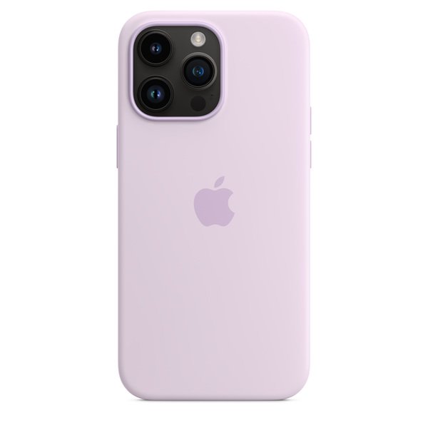 Apple iPhone 14 Pro Max, MagSafe - silicone case, Lilac