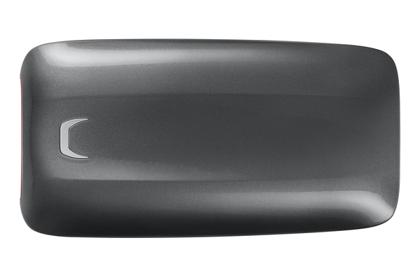 Samsung X5 2 Tt -ulkoinen SSD, Harmaa, Punainen