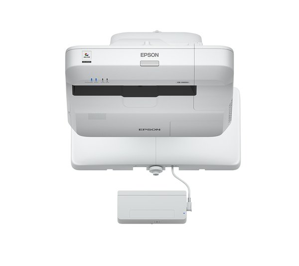 EPSON EB-1450UI 3LCD WUXGA interactive ultra short throw projector 1920x1200 16:10 3800 lumen 16W speaker with finger touch