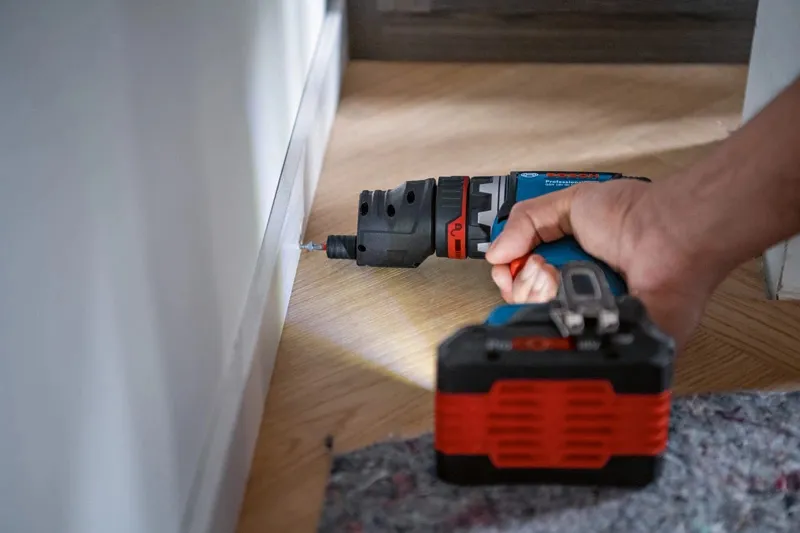 Bosch cordless drill/driver GSR 18V-90 FC Professional, 18Volt (blue/black, 2x battery ProCORE18V 4.0Ah, in L-BOXX)