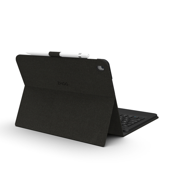 ZAGG FOLIO MESSENGER KEYBOARD APPLE IPAD 10.2 KB CHARCOAL NORDIC