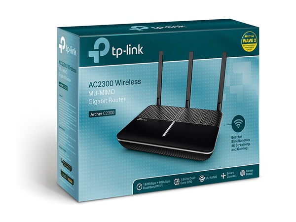 TP-Link Archer C2300, AC2300, Dual-Band -WiFi-reititin