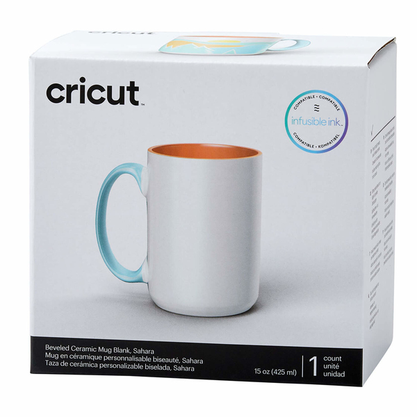 Cricut mug - keramikmugg, blank, sahara, 440ml (1 st) Cricut mug - keramikmugg, blank, sahara, 440ml (1 st)