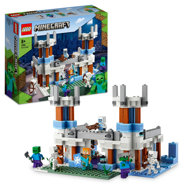Lego Minecraft The Ice Palace Construction Toy 21186