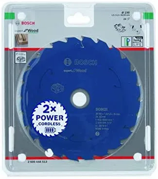 Bosch circular saw blade EfW 190x30x1.5 / 1x24T - 2608644513