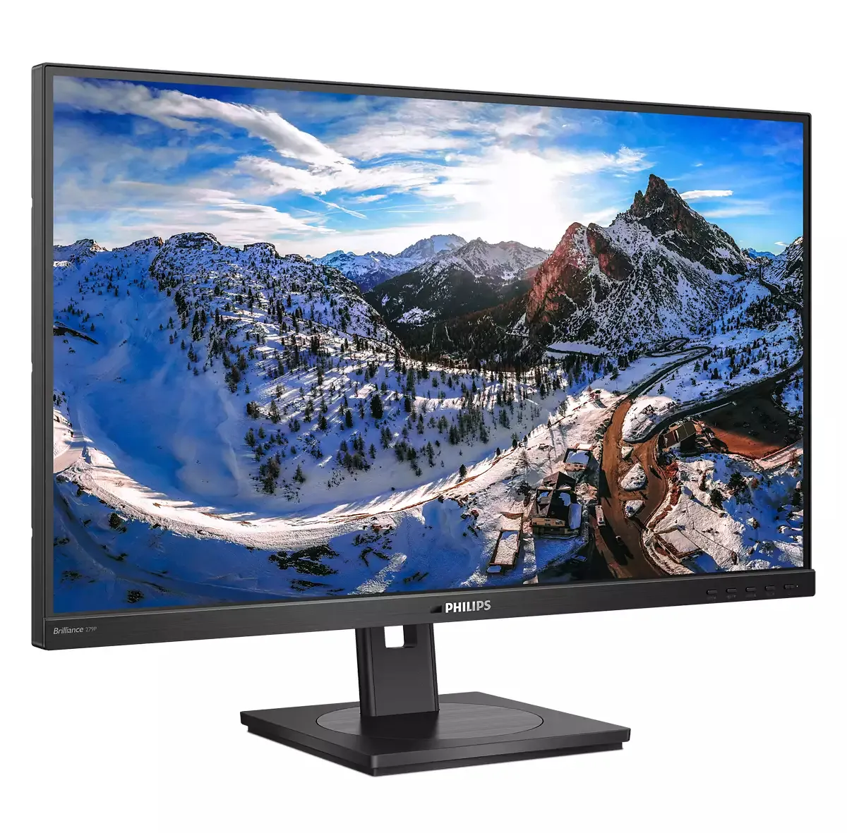 Philips 27&quot; P-Line 279P1, 4K UHD, USB-C, IPS - sk&auml;rm med USB-C dockningsstation