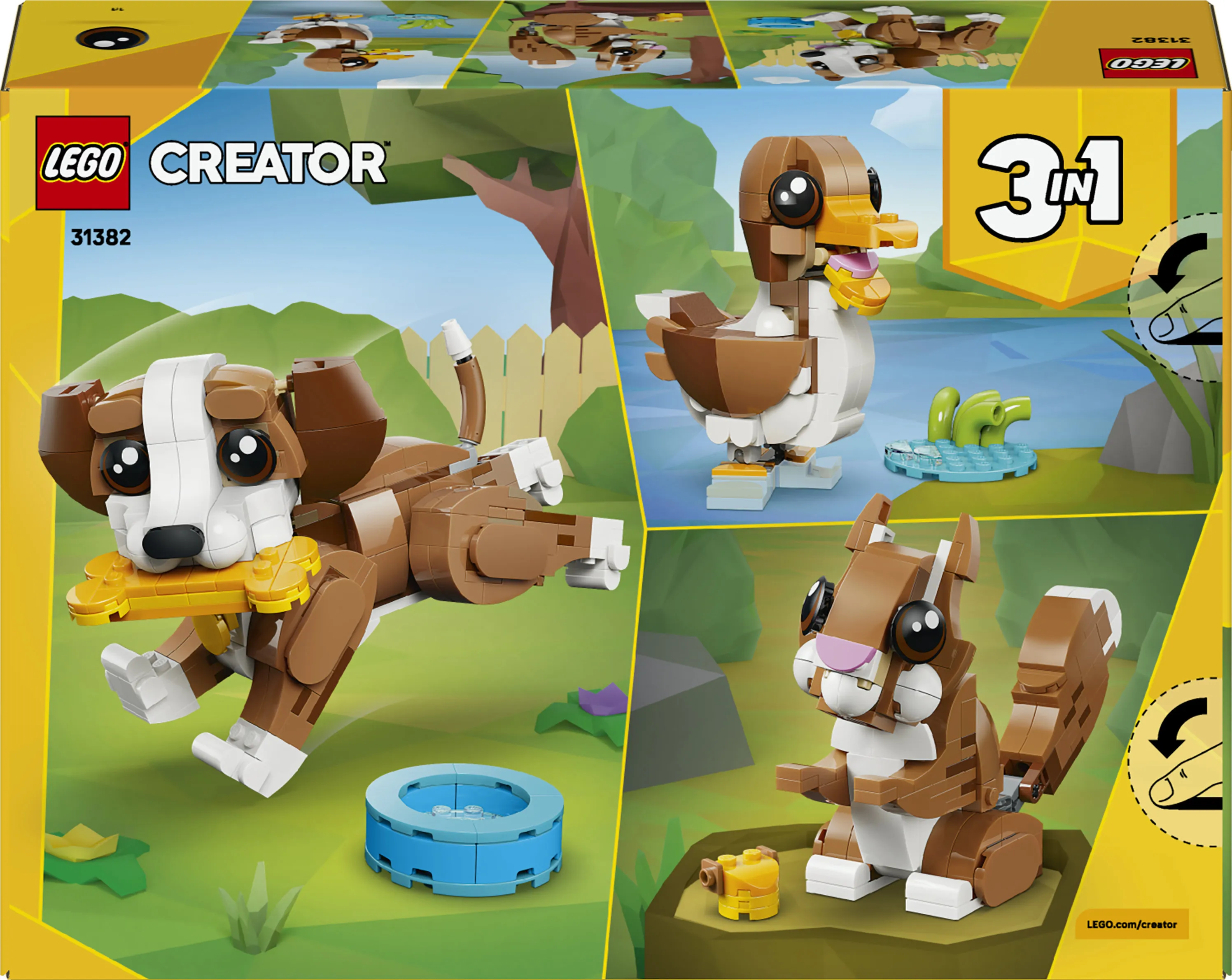 LEGO Creator Cute Animals: Playful Puppy 31382