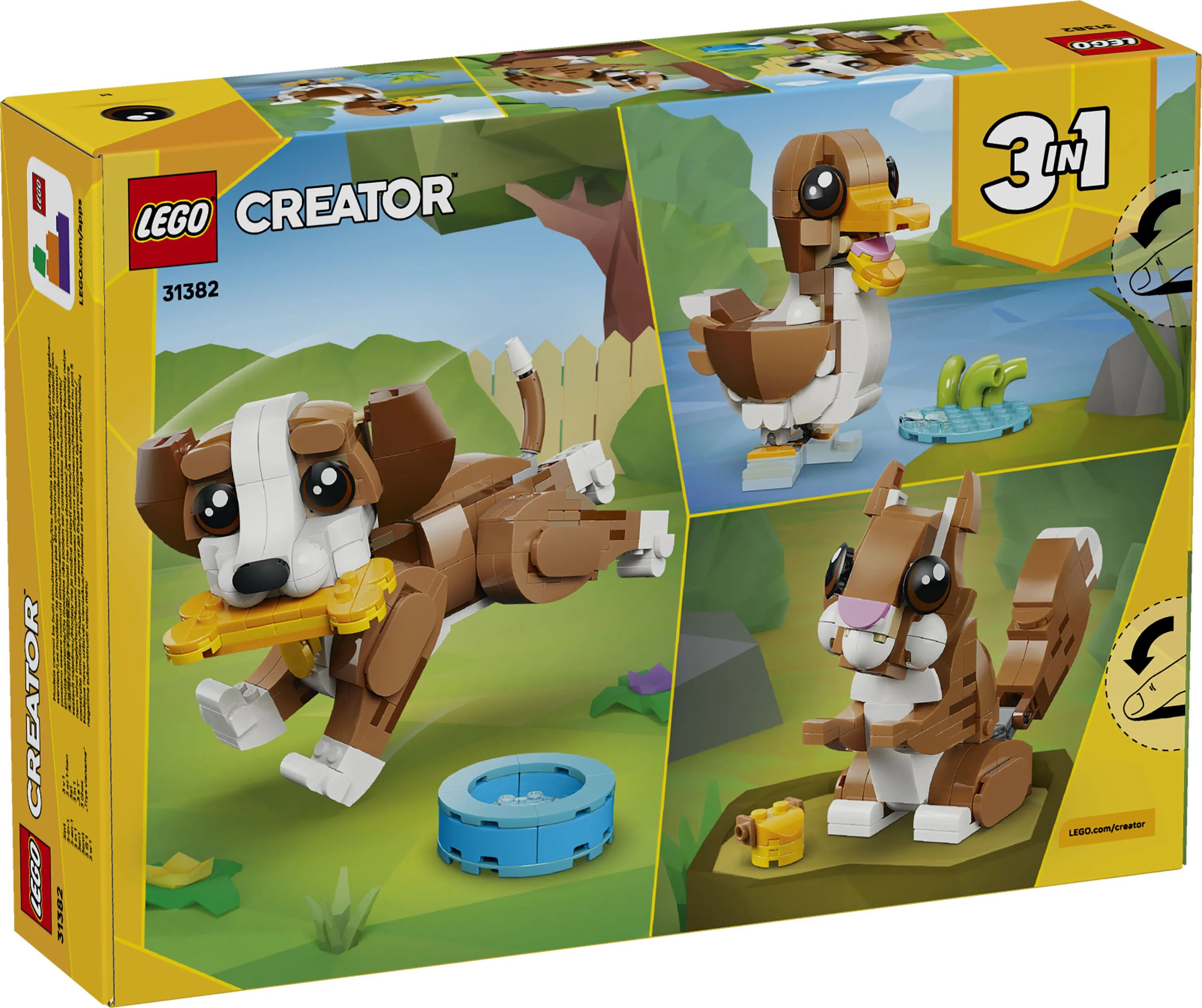 LEGO Creator Cute Animals: Playful Puppy 31382