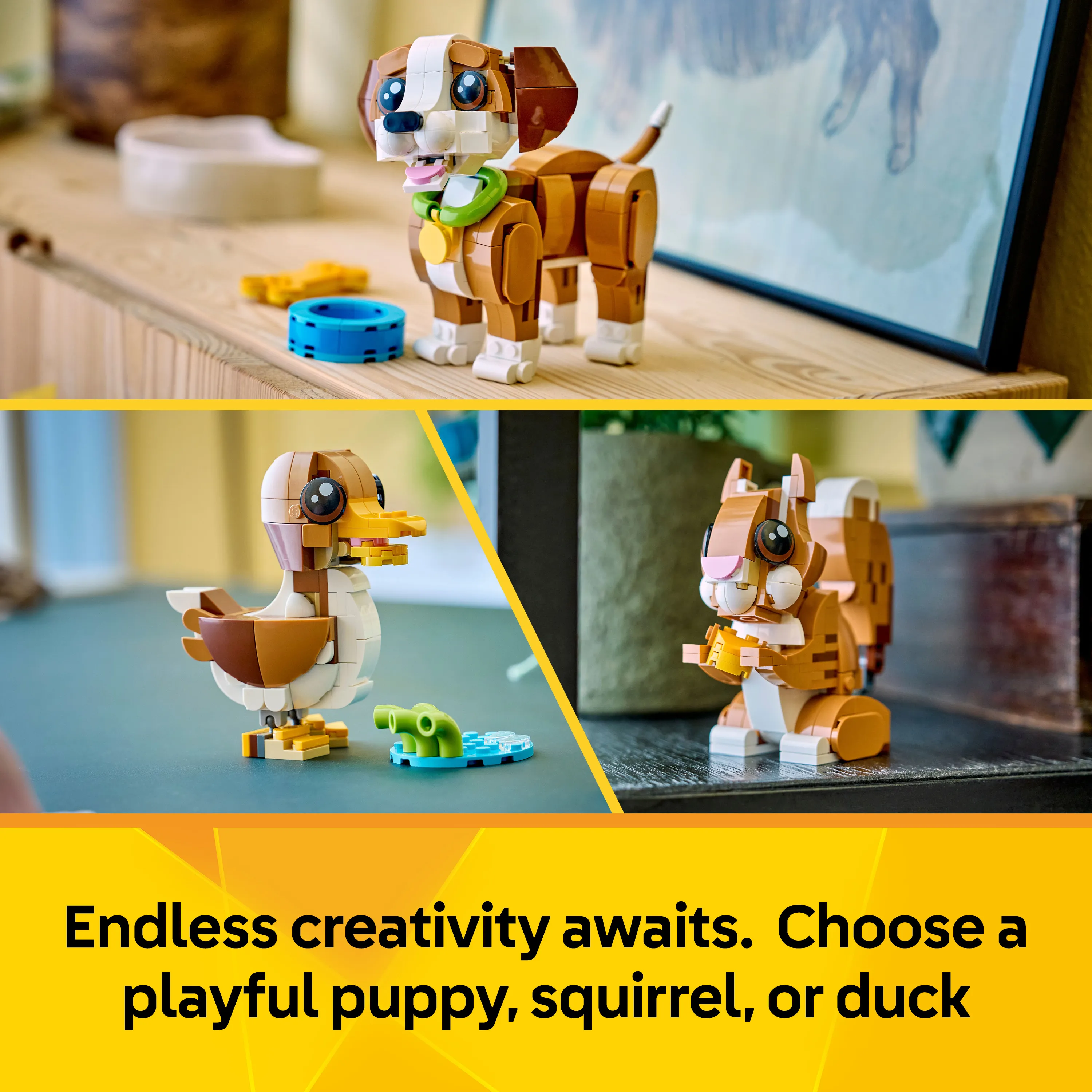 LEGO Creator Cute Animals: Playful Puppy 31382